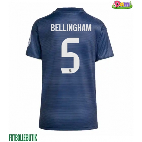 Real Madrid Jude Bellingham #5 Bortatröja Kvinnor 2025-26 Kortärmad